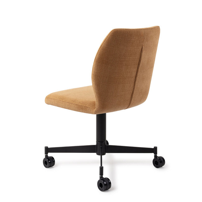 Jesper Home Ikata Honey Harvest Eetkamerstoel - Caster Black