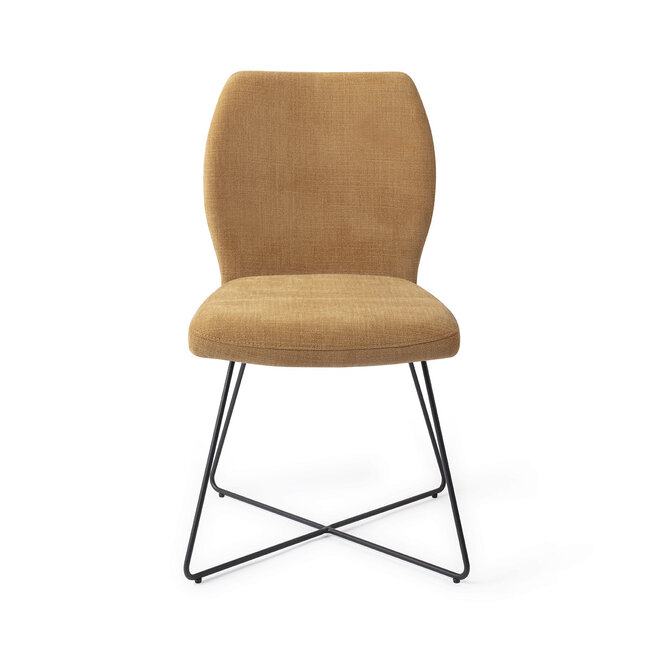 Jesper Home Ikata Honey Harvest Eetkamerstoel - Cross Black