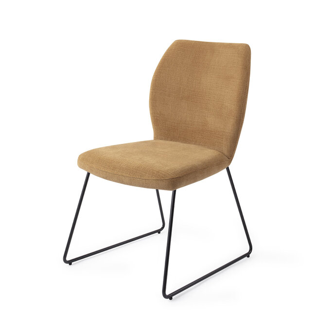 Jesper Home Ikata Honey Harvest Eetkamerstoel - Slide Black