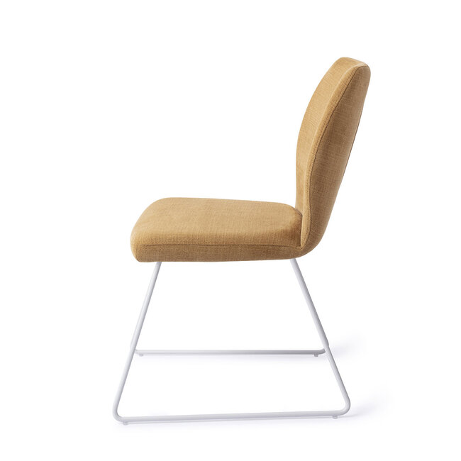 Jesper Home Ikata Honey Harvest Eetkamerstoel - Slide White