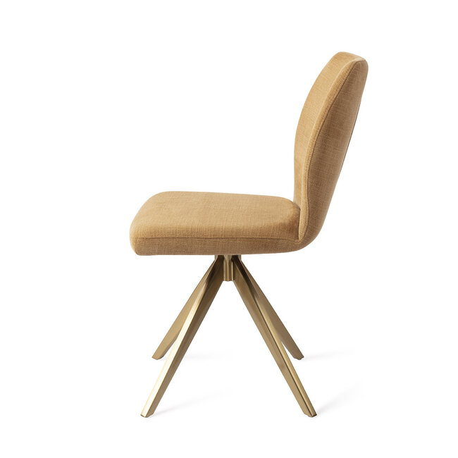 Jesper Home Ikata Honey Harvest Eetkamerstoel - Turn Gold