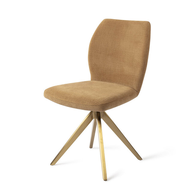 Jesper Home Ikata Honey Harvest Eetkamerstoel - Turn Gold