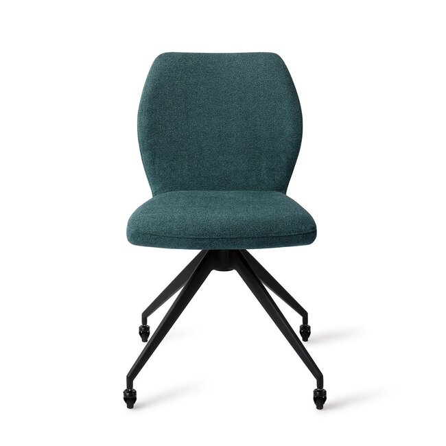Jesper Home Ikata Merry Mermaid Eetkamerstoel - Glide Black