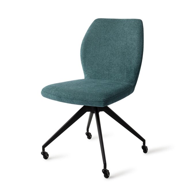 Jesper Home Ikata Merry Mermaid Eetkamerstoel - Glide Black