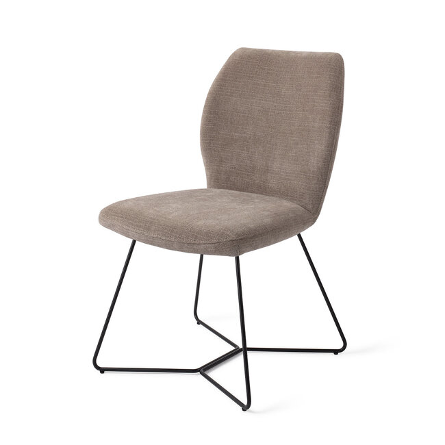 Jesper Home Ikata Mocha Mist Eetkamerstoel - Beehive Black