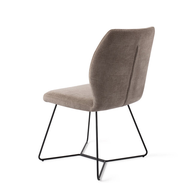Jesper Home Ikata Mocha Mist Eetkamerstoel - Beehive Black