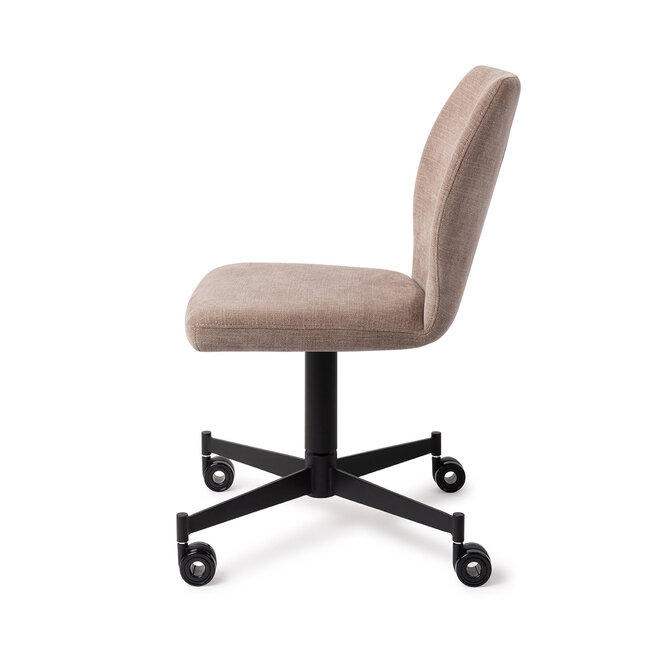 Jesper Home Ikata Mocha Mist Eetkamerstoel - Caster Black