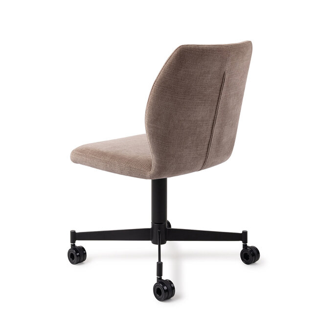 Jesper Home Ikata Mocha Mist Eetkamerstoel - Caster Black