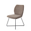 Jesper Home Ikata Mocha Mist Eetkamerstoel - Cross Black