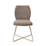 Jesper Home Ikata Mocha Mist Eetkamerstoel - Cross Gold