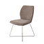 Jesper Home Ikata Mocha Mist Eetkamerstoel - Cross Steel
