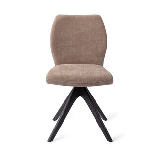 Jesper Home Ikata Mocha Mist Eetkamerstoel - Revolve Oak Black