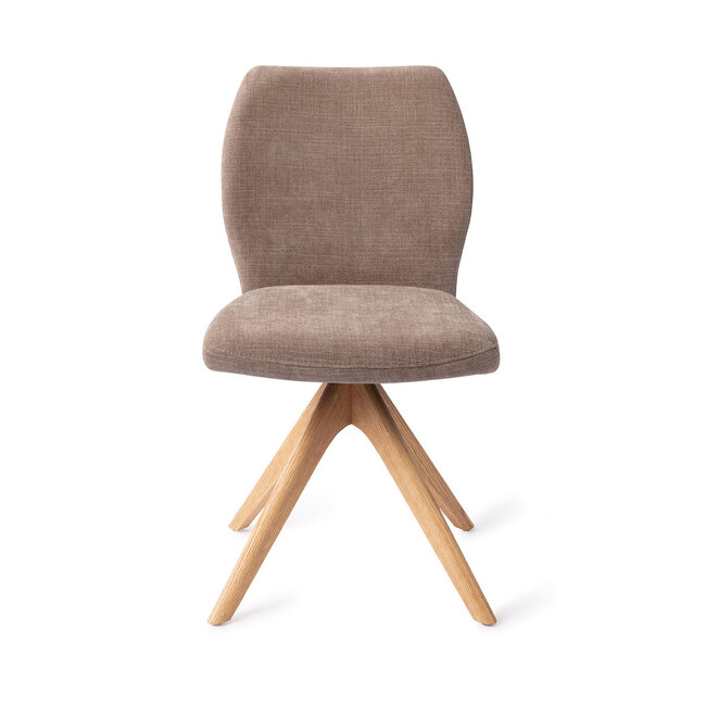 Jesper Home Ikata Mocha Mist Eetkamerstoel - Revolve Oak Natural