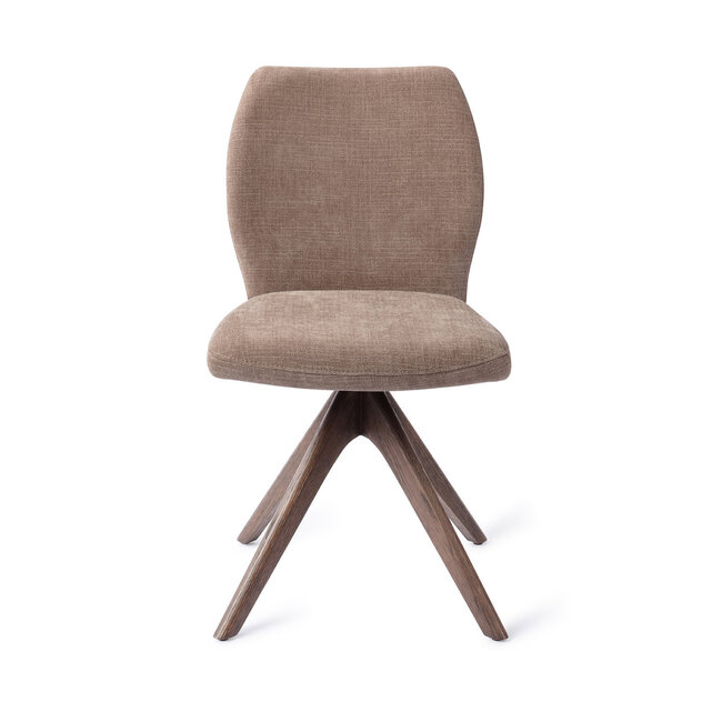 Jesper Home Ikata Mocha Mist Eetkamerstoel - Revolve Oak Walnut
