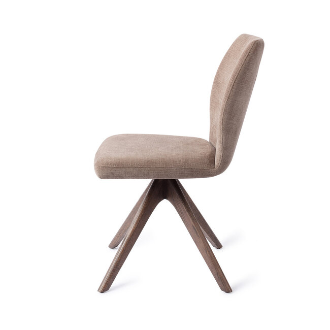 Jesper Home Ikata Mocha Mist Eetkamerstoel - Revolve Oak Walnut