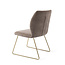 Jesper Home Ikata Mocha Mist Eetkamerstoel - Slide Gold