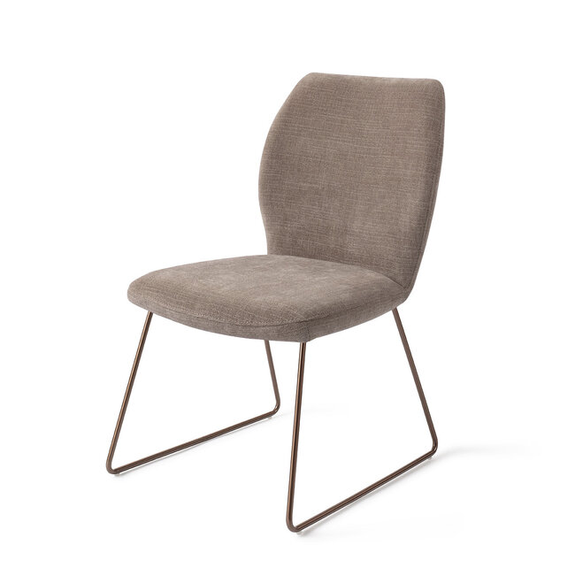 Jesper Home Ikata Mocha Mist Eetkamerstoel - Slide Rose