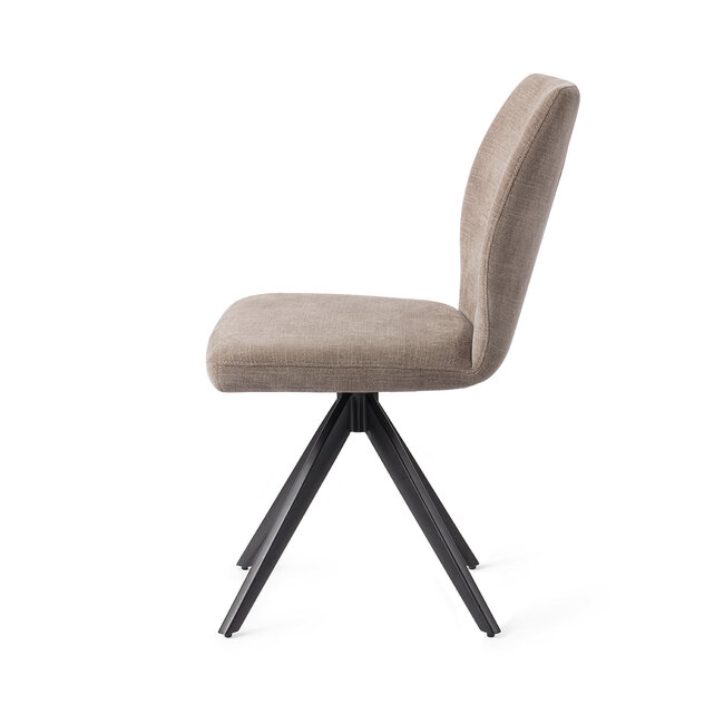 Jesper Home Ikata Mocha Mist Eetkamerstoel - Turn Black