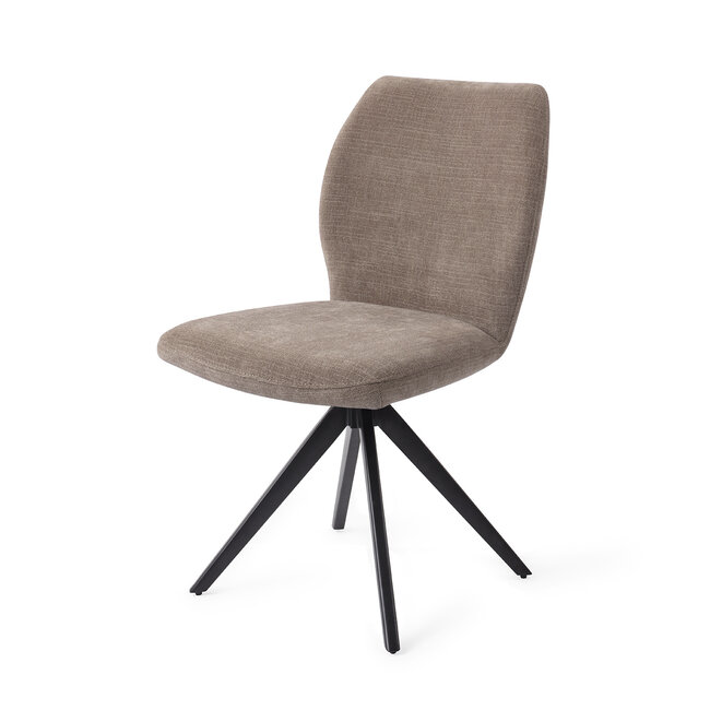 Jesper Home Ikata Mocha Mist Eetkamerstoel - Turn Black