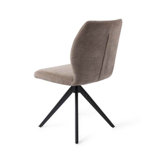 Jesper Home Ikata Mocha Mist Eetkamerstoel - Turn Black