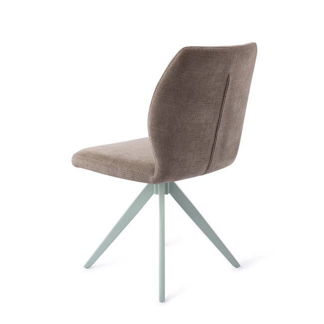 Jesper Home Ikata Mocha Mist Eetkamerstoel - Turn Mint