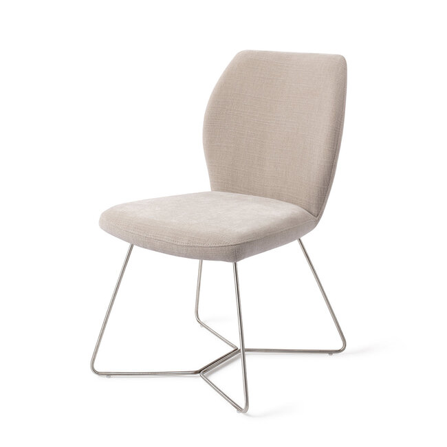 Jesper Home Ikata Sand Strand Eetkamerstoel - Beehive Steel