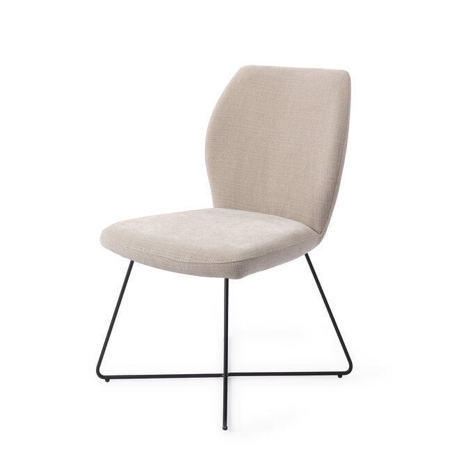 Jesper Home Ikata Sand Strand Eetkamerstoel - Cross Black