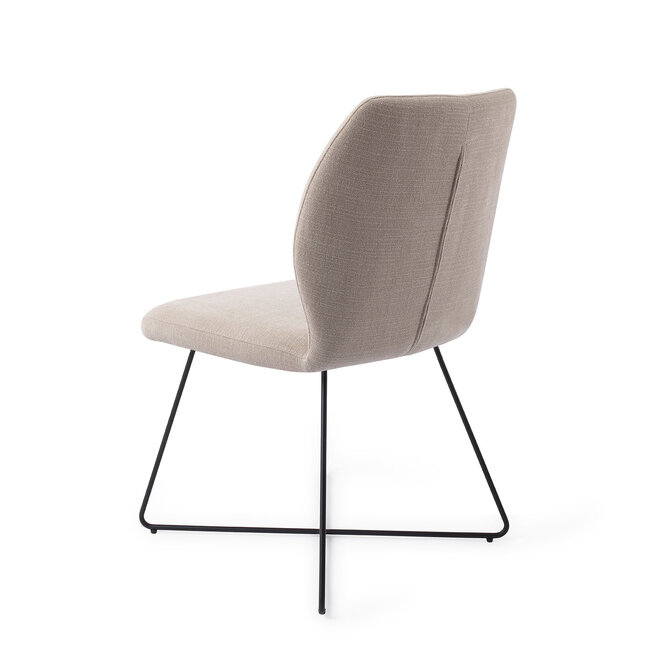 Jesper Home Ikata Sand Strand Eetkamerstoel - Cross Black
