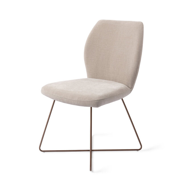 Jesper Home Ikata Sand Strand Eetkamerstoel - Cross Rose