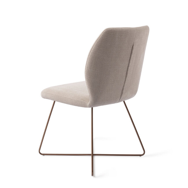 Jesper Home Ikata Sand Strand Eetkamerstoel - Cross Rose