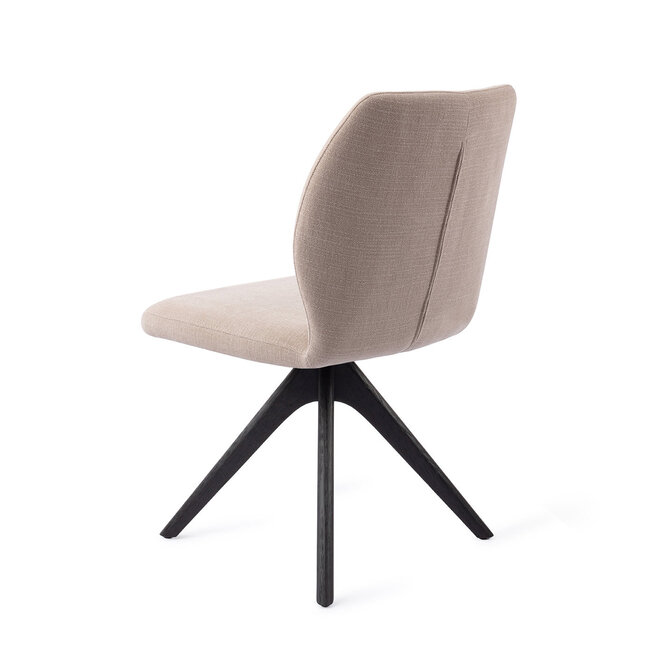 Jesper Home Ikata Sand Strand Eetkamerstoel - Revolve Oak Black