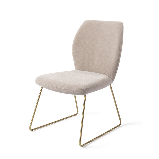 Jesper Home Ikata Sand Strand Eetkamerstoel - Slide Gold
