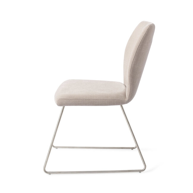 Jesper Home Ikata Sand Strand Eetkamerstoel - Slide Steel