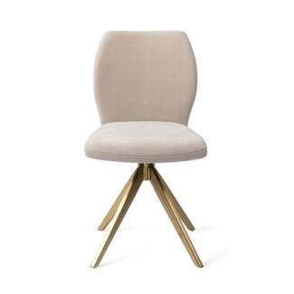 Jesper Home Ikata Sand Strand Eetkamerstoel - Turn Gold