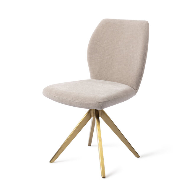 Jesper Home Ikata Sand Strand Eetkamerstoel - Turn Gold