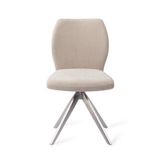 Jesper Home Ikata Sand Strand Eetkamerstoel - Turn Steel