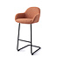 Jesper Home Kushi Amber Autumn Barkruk -  Arch Black (H)