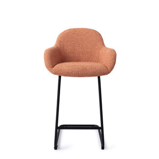 Jesper Home Kushi Amber Autumn Barkruk (L) - Counter Arch Black