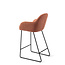 Jesper Home Kushi Amber Autumn Barkruk (L) - Counter Slide Black