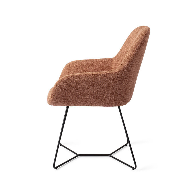 Jesper Home Kushi Amber Autumn Eetkamerstoel - Beehive Black