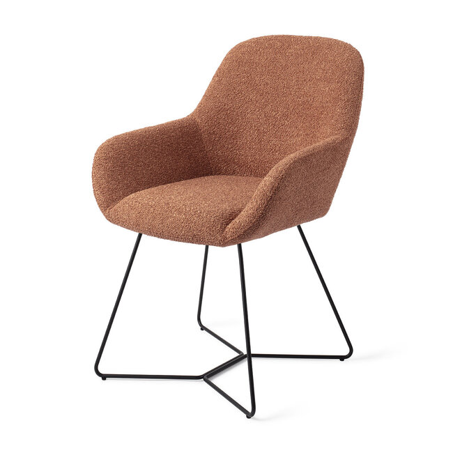 Jesper Home Kushi Amber Autumn Eetkamerstoel - Beehive Black