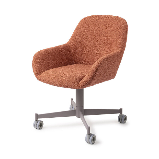 Jesper Home Kushi Amber Autumn Eetkamerstoel - Caster Grey