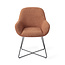 Jesper Home Kushi Amber Autumn Eetkamerstoel - Cross Black