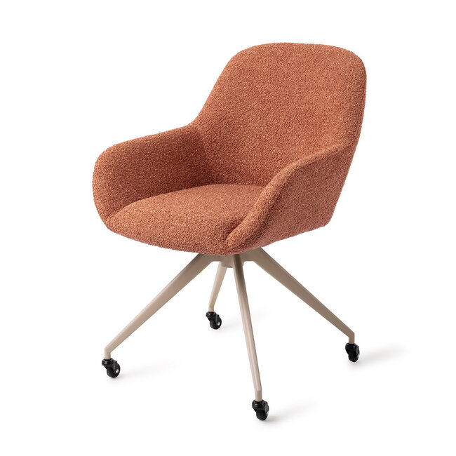 Jesper Home Kushi Amber Autumn Eetkamerstoel - Glide Beige