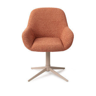 Jesper Home Kushi Amber Autumn Eetkamerstoel - Quad Beige