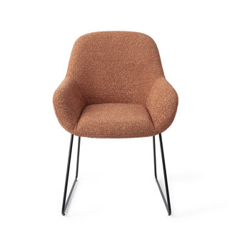 Jesper Home Kushi Amber Autumn Eetkamerstoel - Slide Black