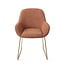 Jesper Home Kushi Amber Autumn Eetkamerstoel - Slide Gold