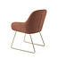 Jesper Home Kushi Amber Autumn Eetkamerstoel - Slide Gold