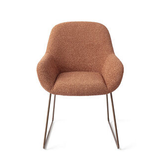 Jesper Home Kushi Amber Autumn Eetkamerstoel - Slide Rose
