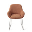Jesper Home Kushi Amber Autumn Eetkamerstoel - Slide Steel